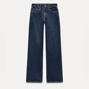 Zara TRF Mid-Rise Wide Leg Jean in size 29/8